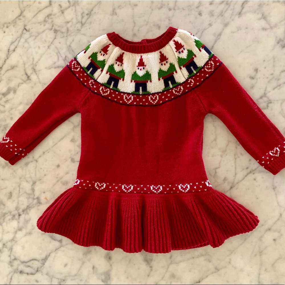 Gnome Sweater Dress